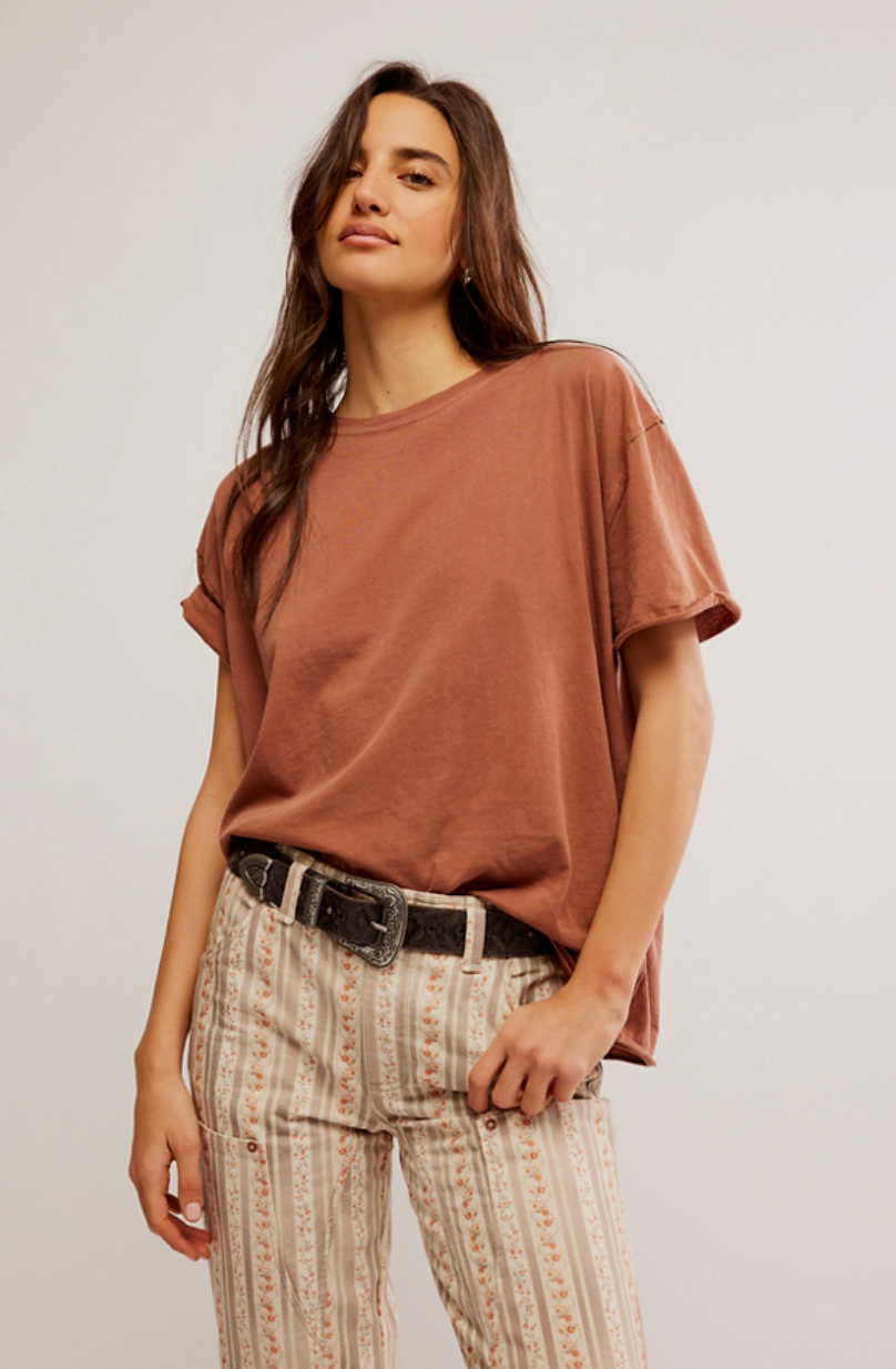 The Tortoise Shell Nina Tee by Free People