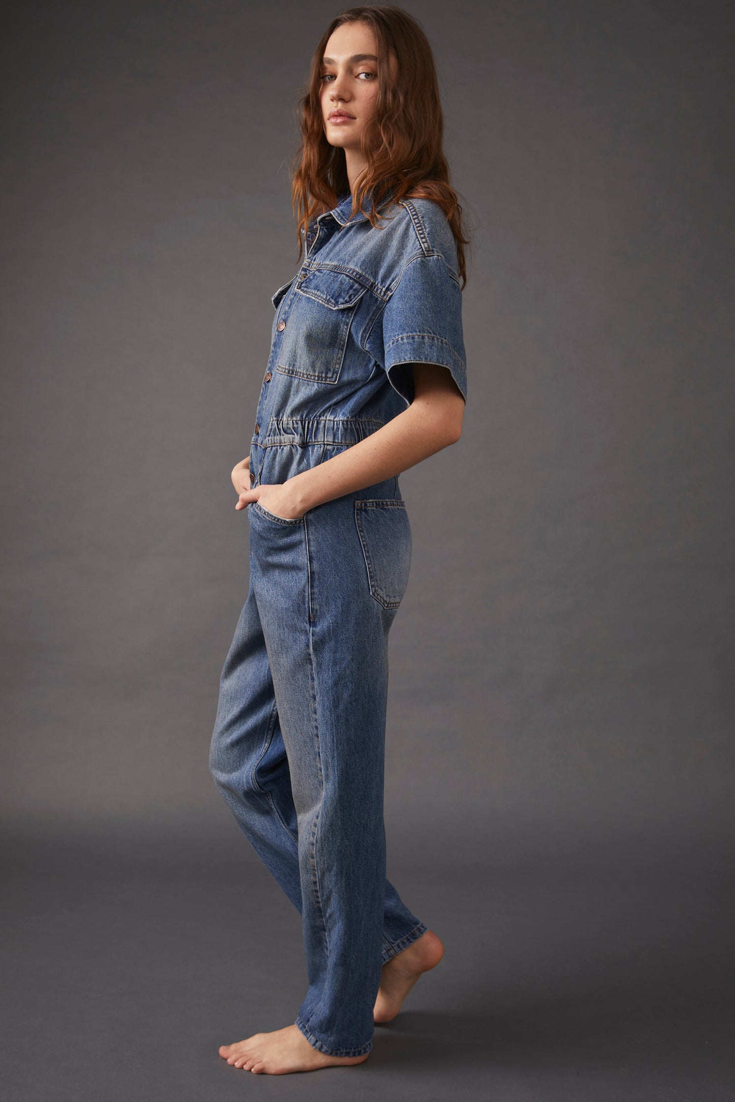 Load image into Gallery viewer, Free People Marci Jumpsuit - High Noon
