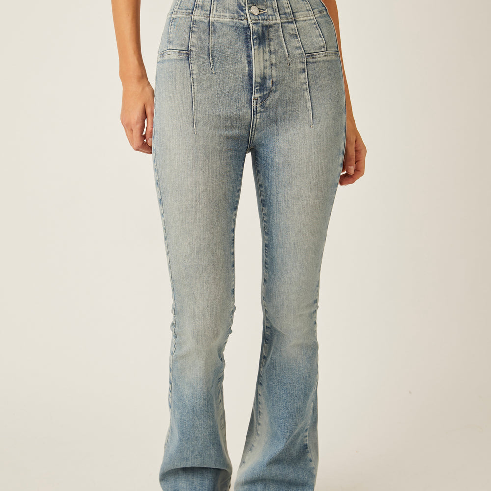 
                      
                        Free People Jayde Flare Jeans - Hayley Blue
                      
                    