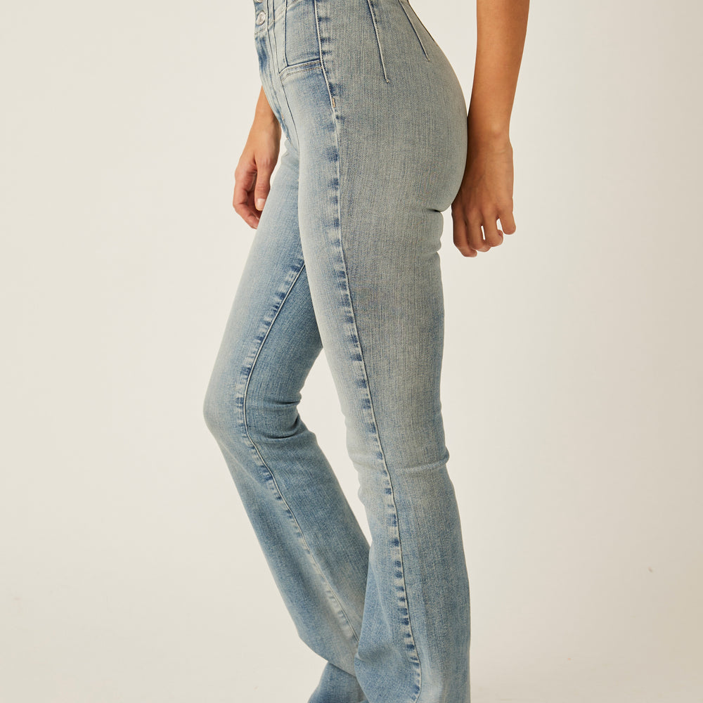 
                      
                        Free People Jayde Flare Jeans - Hayley Blue
                      
                    