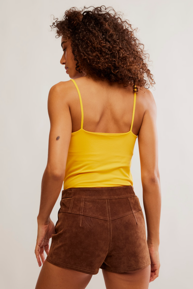 
                      
                        Women's yellow cami tank
                      
                    