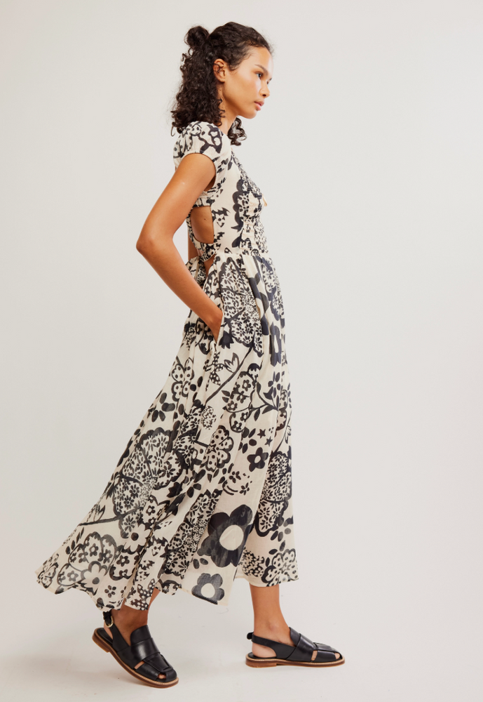 
                      
                        Women's printed dress with pockets from Free People
                      
                    