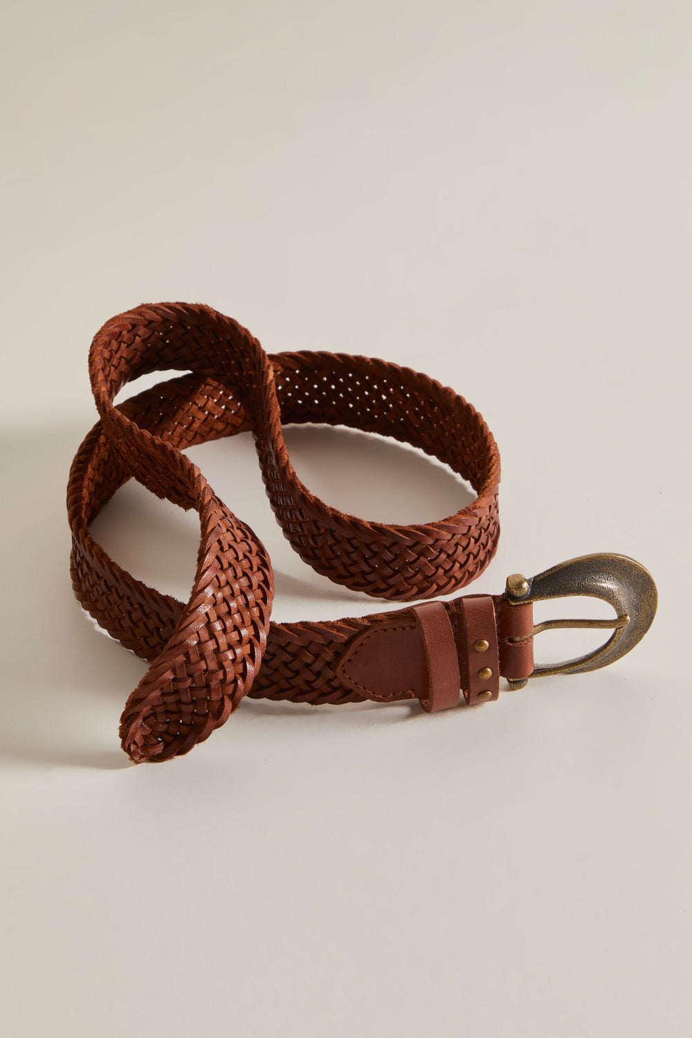 Free People Brix Belt in the color Cognac