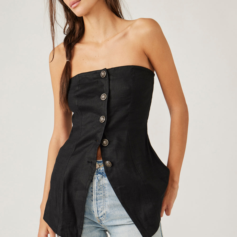 
                      
                        Free People Between Us Tube Top - Black
                      
                    