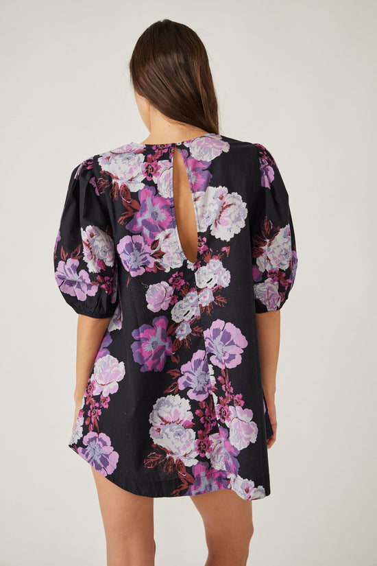 Load image into Gallery viewer, Free People Mae Poplin Tunic - Midnight Combo
