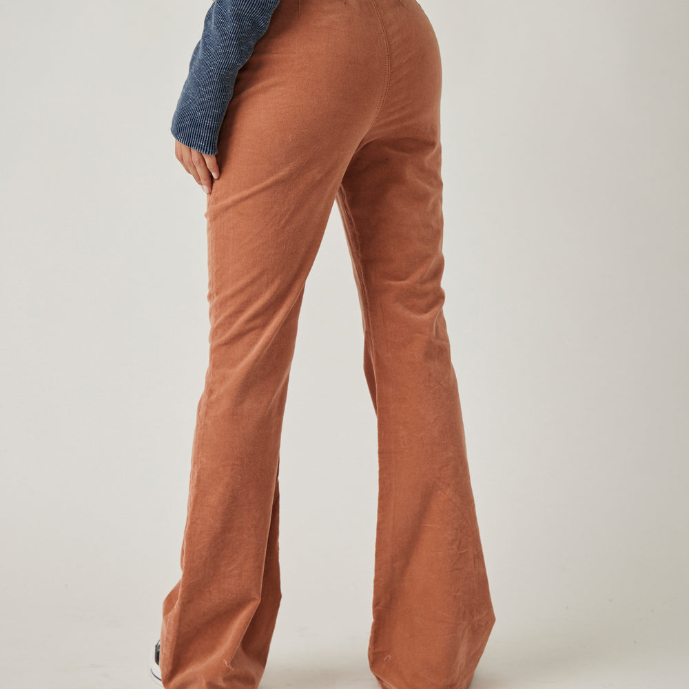 
                      
                        Free People Jayde Cord Flare Jeans - Sunburn
                      
                    