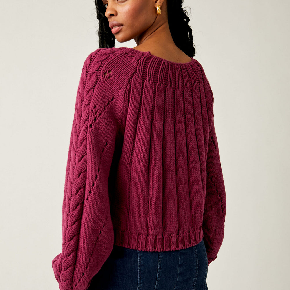 
                      
                        Free People Sandre Pullover - Dreamy Mulberry
                      
                    