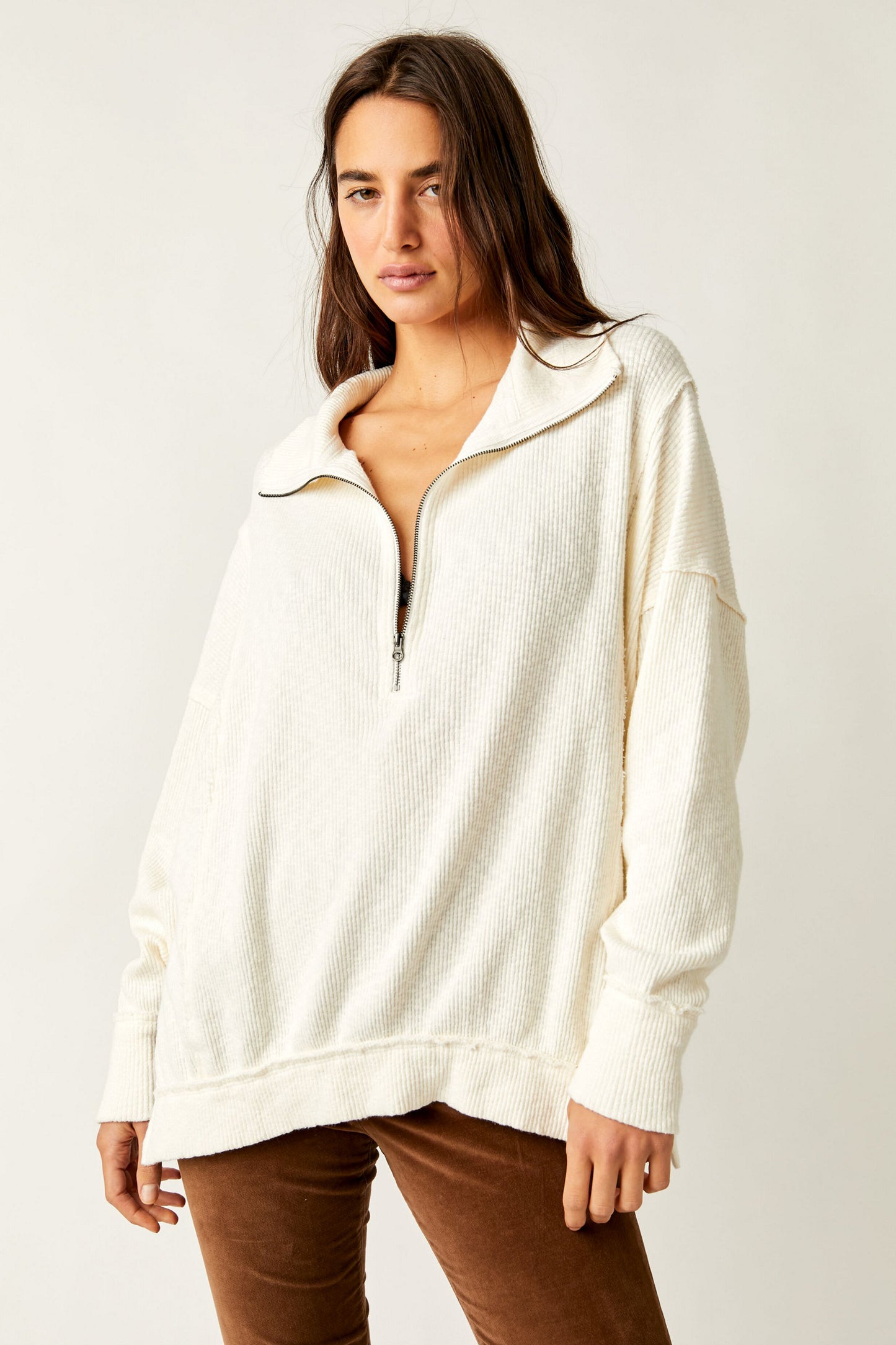 Free People Walk Awway Tunic - Ivory