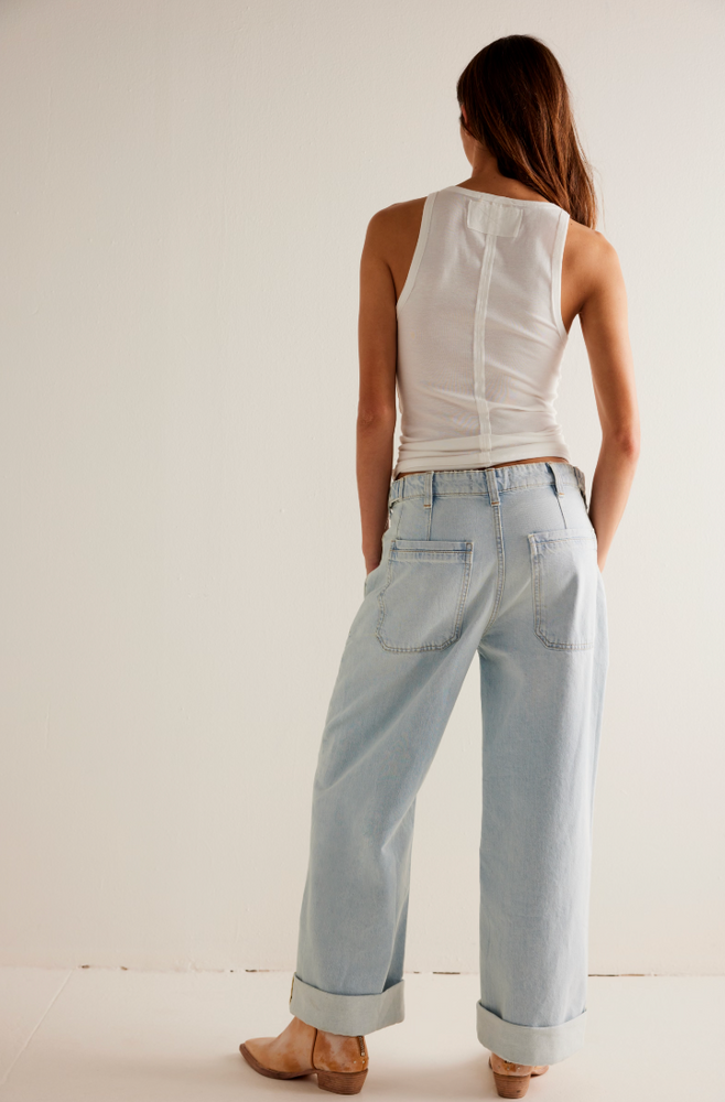 
                      
                        Free People Palmer Cuffed Jean
                      
                    