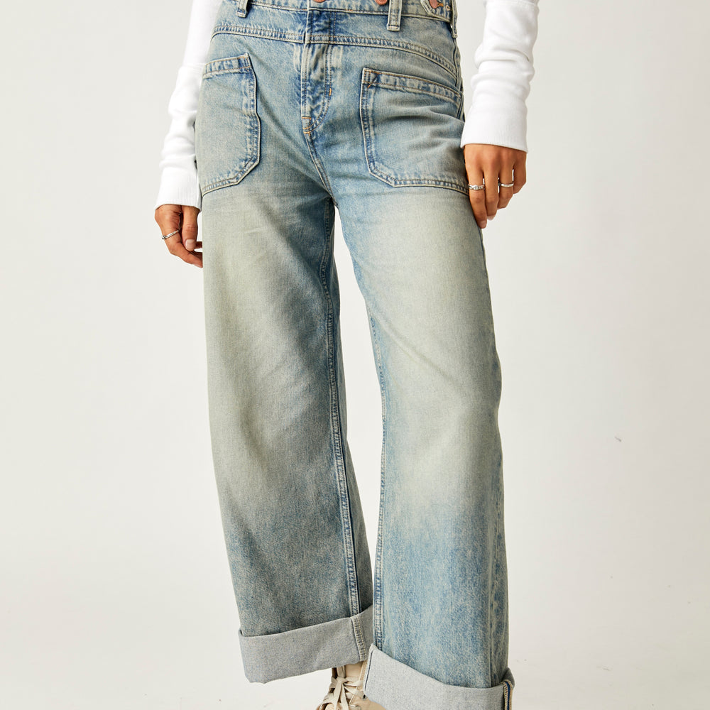 
                      
                        Free People Palmer Cuffed Jean - La La Land
                      
                    