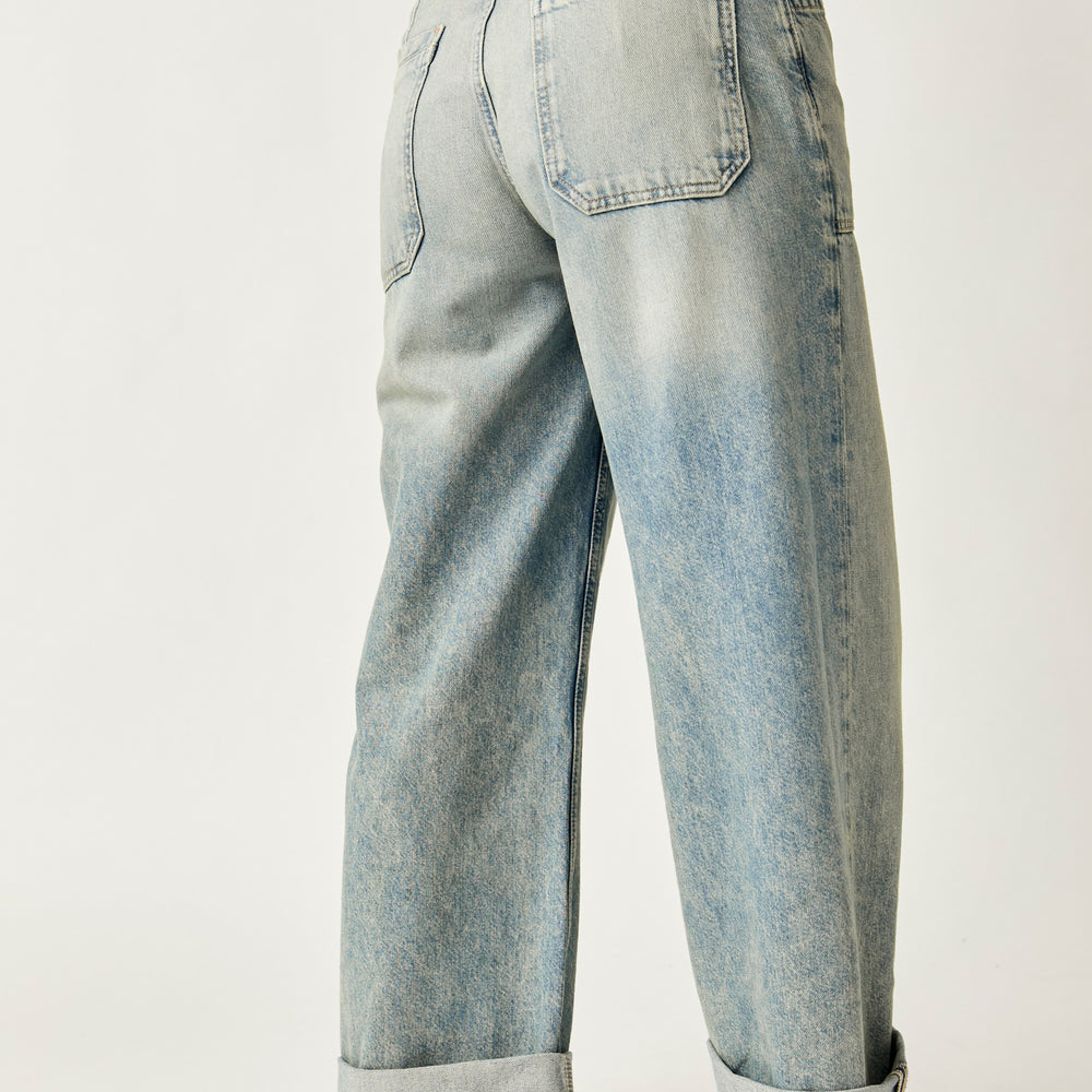 
                      
                        Free People Palmer Cuffed Jean - La La Land
                      
                    