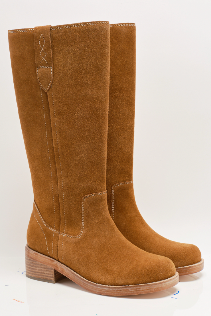 The Free People Blaze Pull On Boots are available at Harbour Thread in the color Toffee Suede