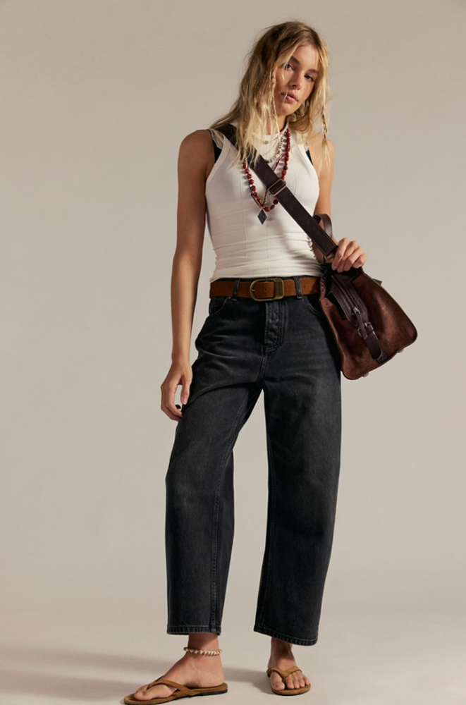 
                      
                        Free People Deep Trance Dropped Boyfriend Jeans
                      
                    