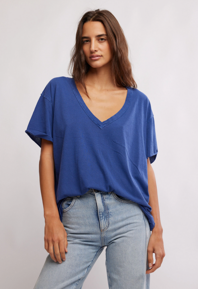 Find the Nina V-Neck Tee by Free People at Harbour Thread