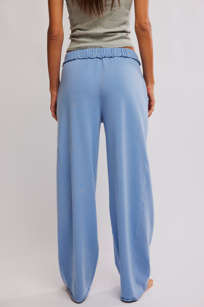 
                      
                        The Free People Don't Wait Up Sweatpant is available at Harbour Thread in the color Quiet Harbor. 
                      
                    