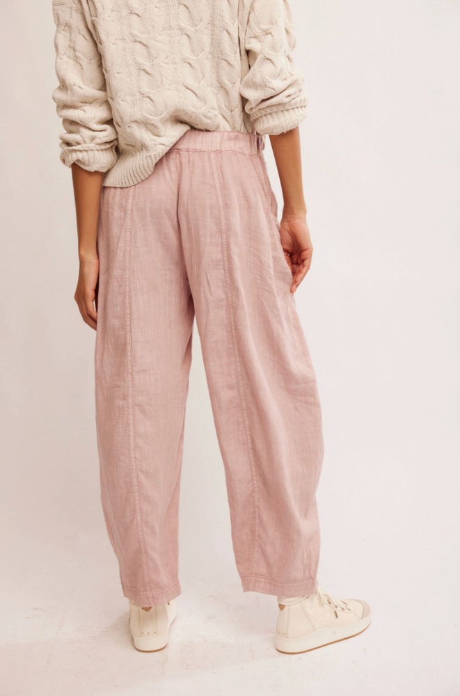 
                      
                        Relaxed fit barrel pants from Free People
                      
                    