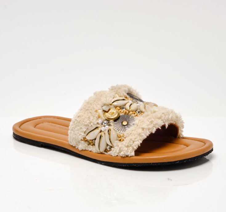 Find the Shipwreck Surf Shell Slide Sandals by Free People at Harbour Thread