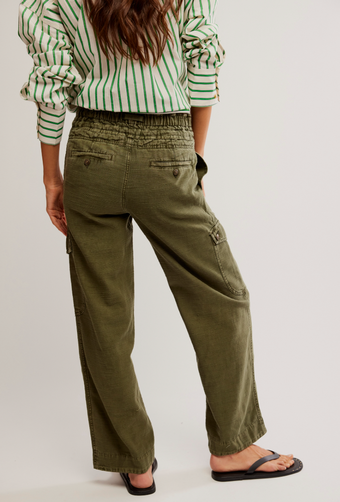 
                      
                        Slim fit cargo pants from Free People
                      
                    