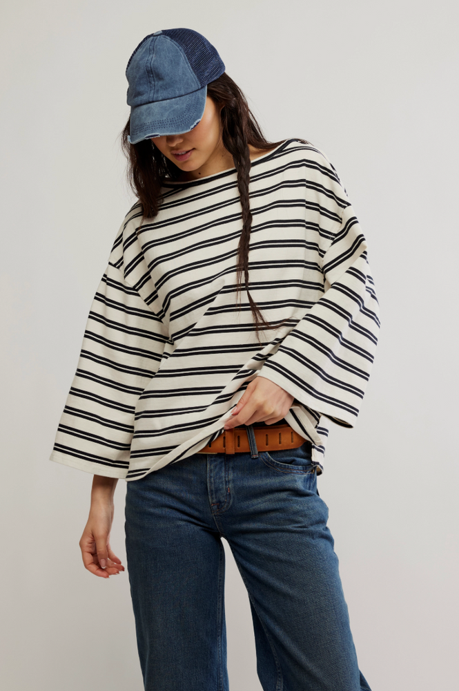 
                      
                        Enjoy a chic statement silhouette with the Free People C'est La Vie Tee, now at Harbour Thread women's boutique in Burlington, VT. 
                      
                    