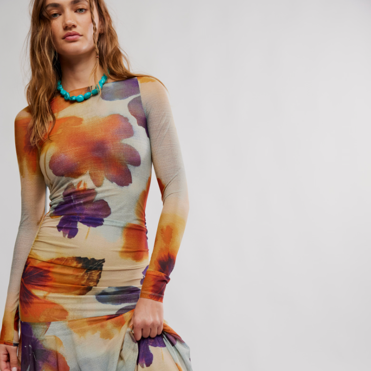 
                      
                        Free People Sunnei Mesh Maxi Dress
                      
                    