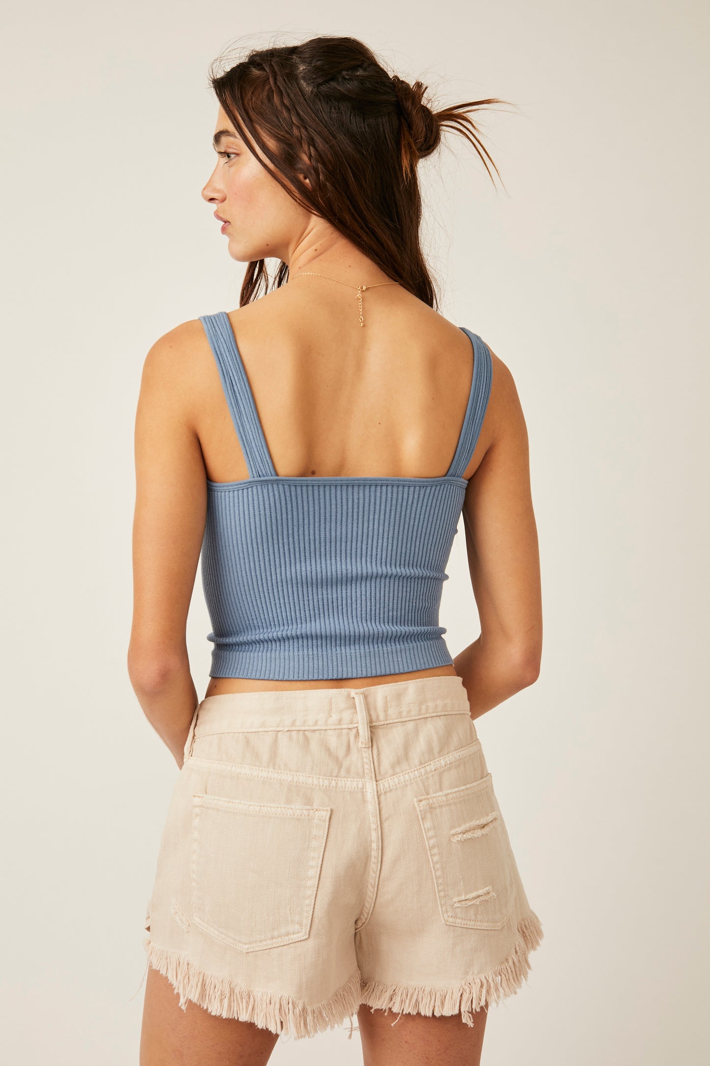 Free People Solid Rib Brami - River Spell