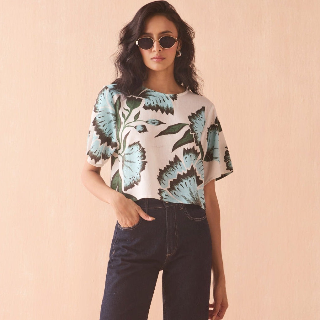 OMIKA Adi Blouse in Adelaide Shisho