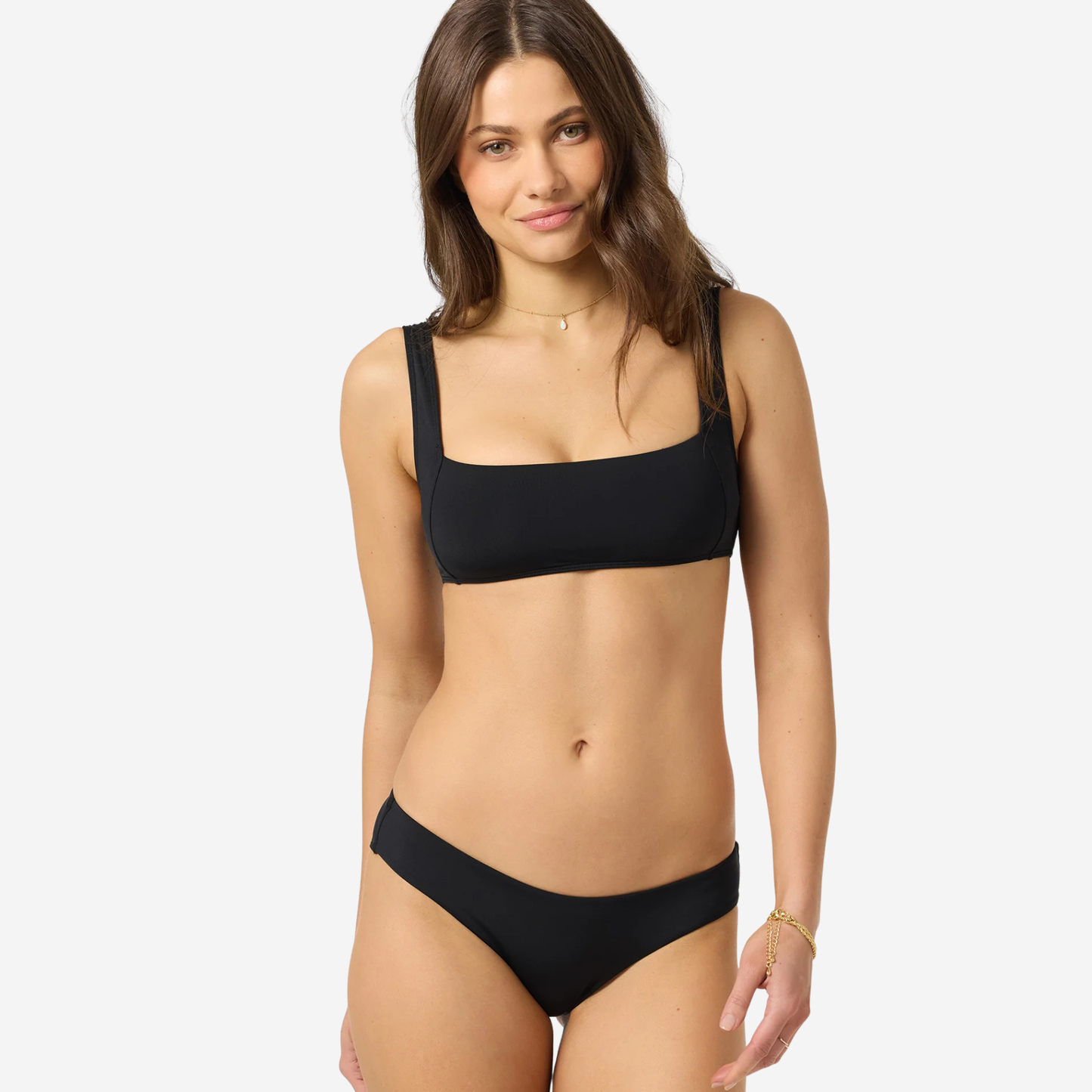 O'Neill Saltwater Solids Blue Lagoon Full Bottoms in Black, available at Harbour Thread boutique