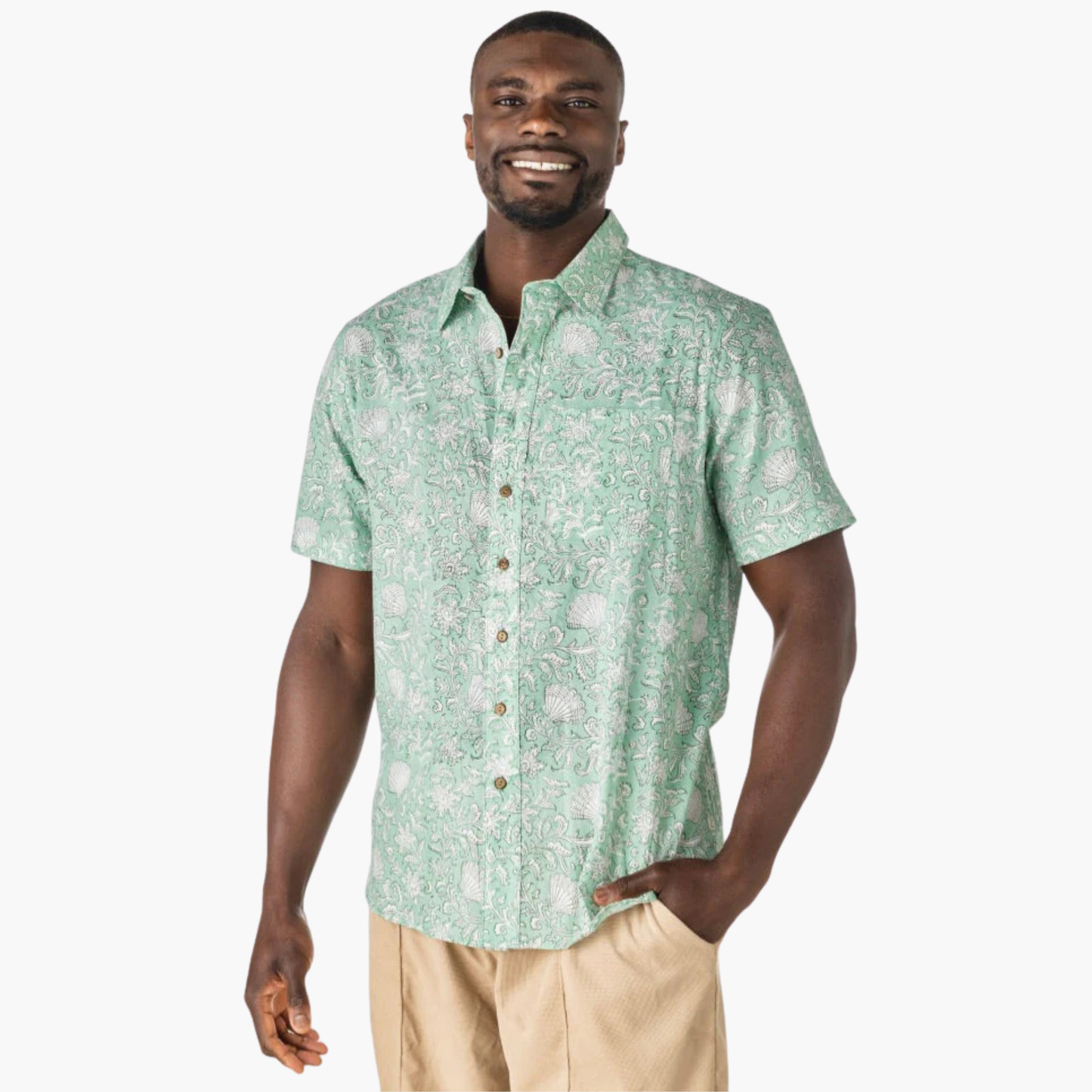 One World Brother Etched In Time Shirt, available now at Harbour Thread men's store
