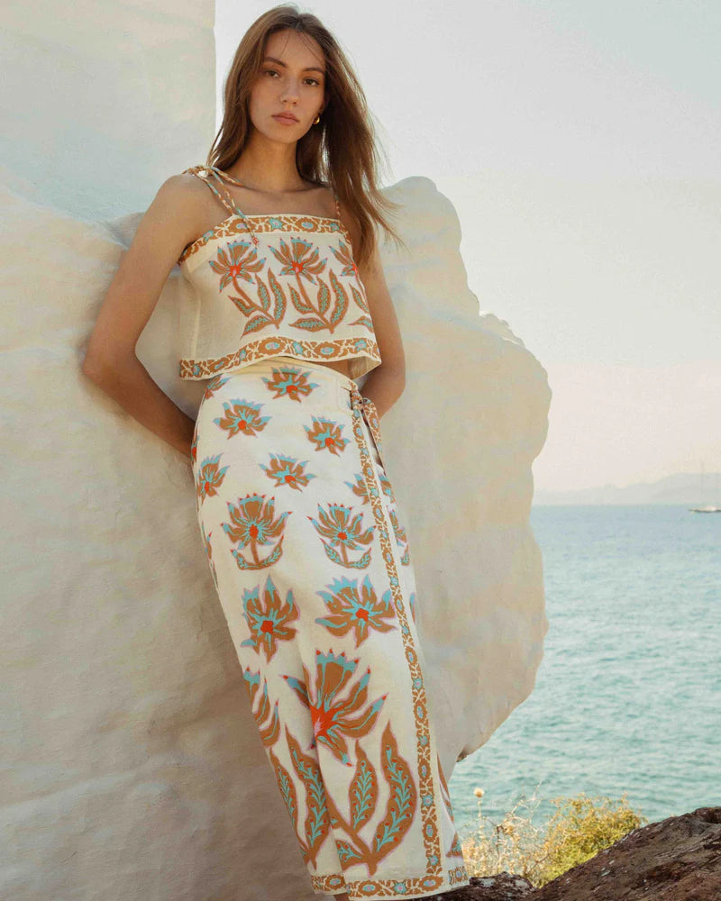 Omika floral print sets for women