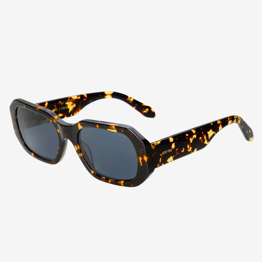 
                      
                        Dark Tortoise rectangular unisex sunglasses from FREYRS
                      
                    
