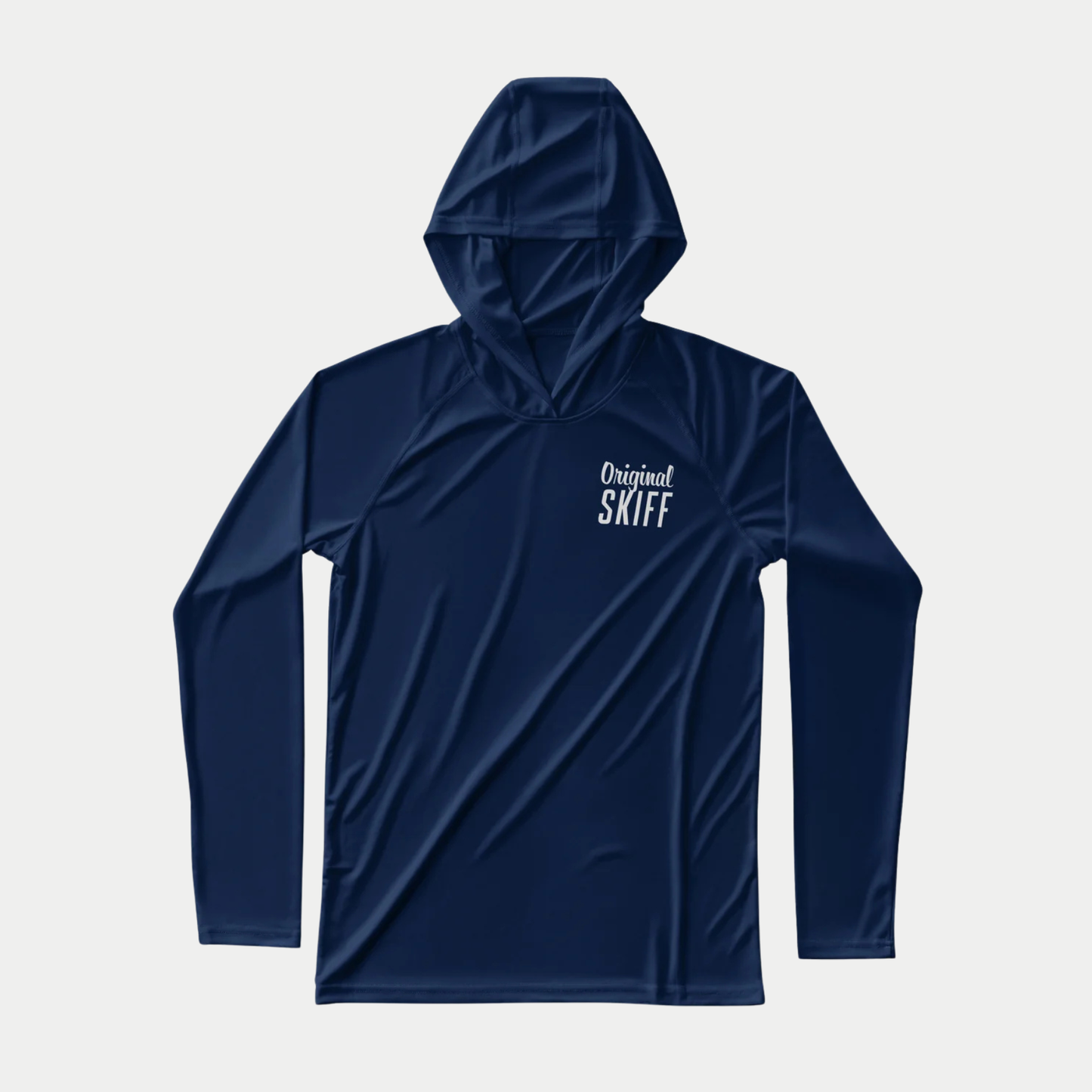 Original Skiff Blue Shell Key Performance Sunshirt, available now at Harbour Thread