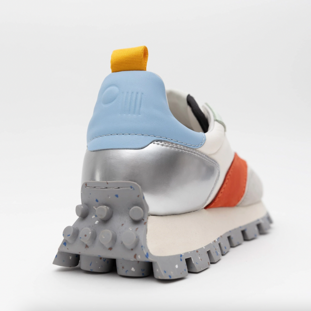 
                      
                        Back view of the Solar Multi Osaka lug bottom trainer sneaker by Oncept
                      
                    