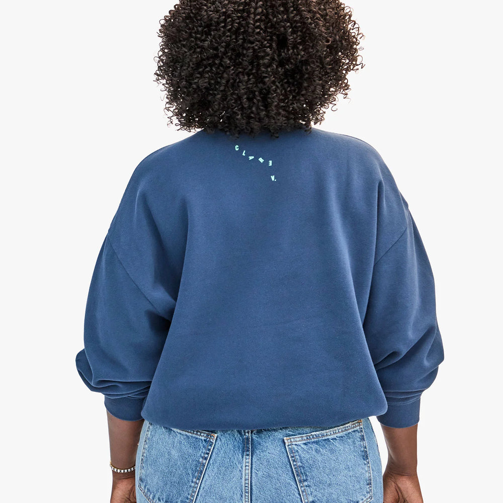 【COSYHARU】Basic oversize sweatshirt Clare V. Oversized Sweatshirt | Harbour Thread