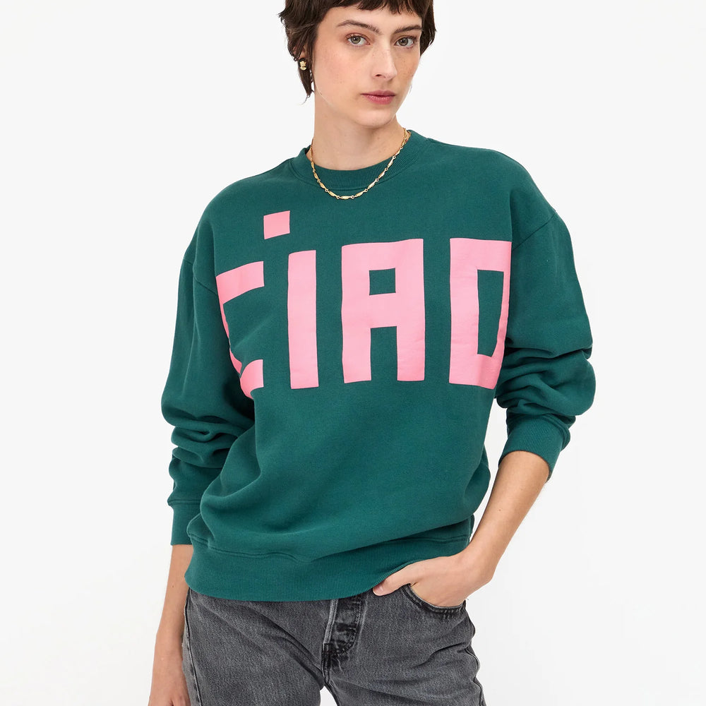 Clare V. Ciao Oversized Sweatshirt