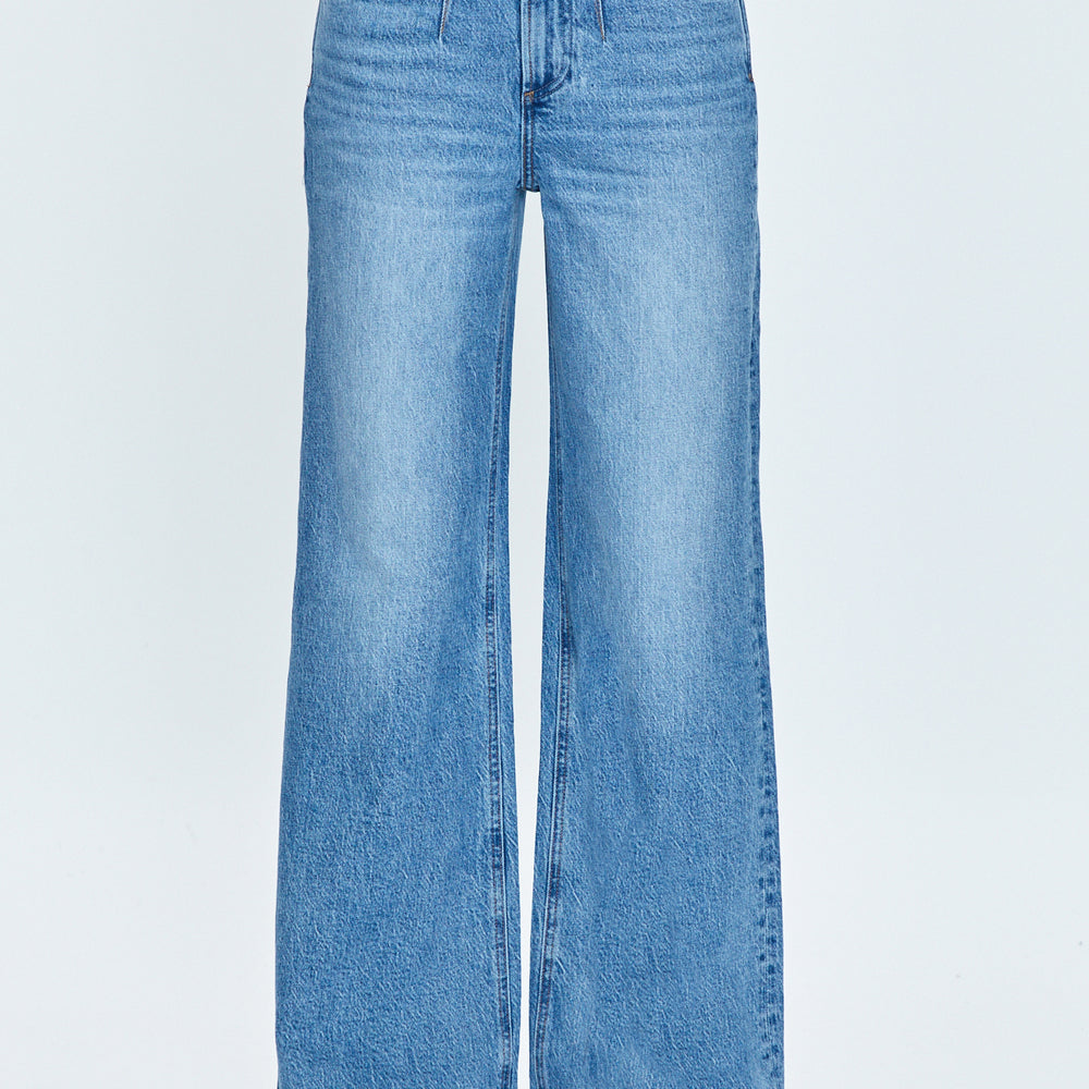 The Lana Double Button High Rise Jeans by Pistola