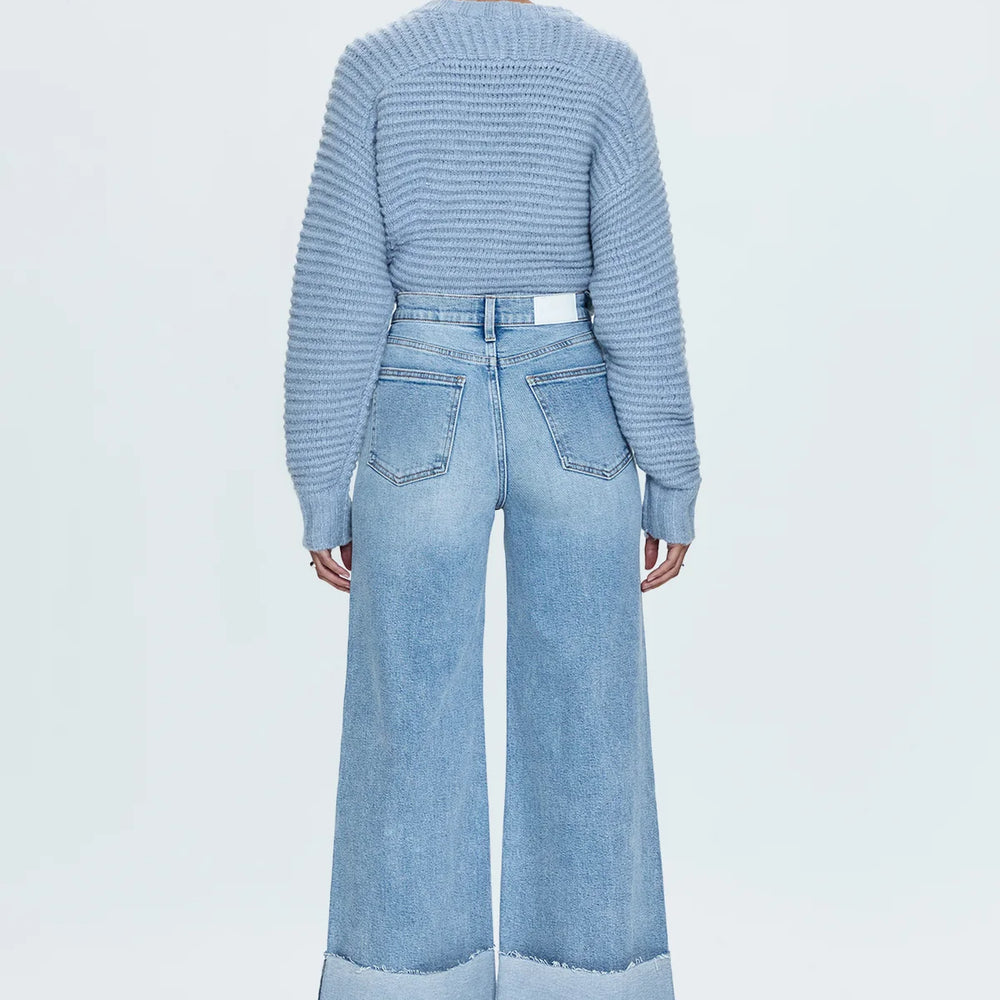 
                      
                        Cuffed wide leg jeans from Pistola
                      
                    