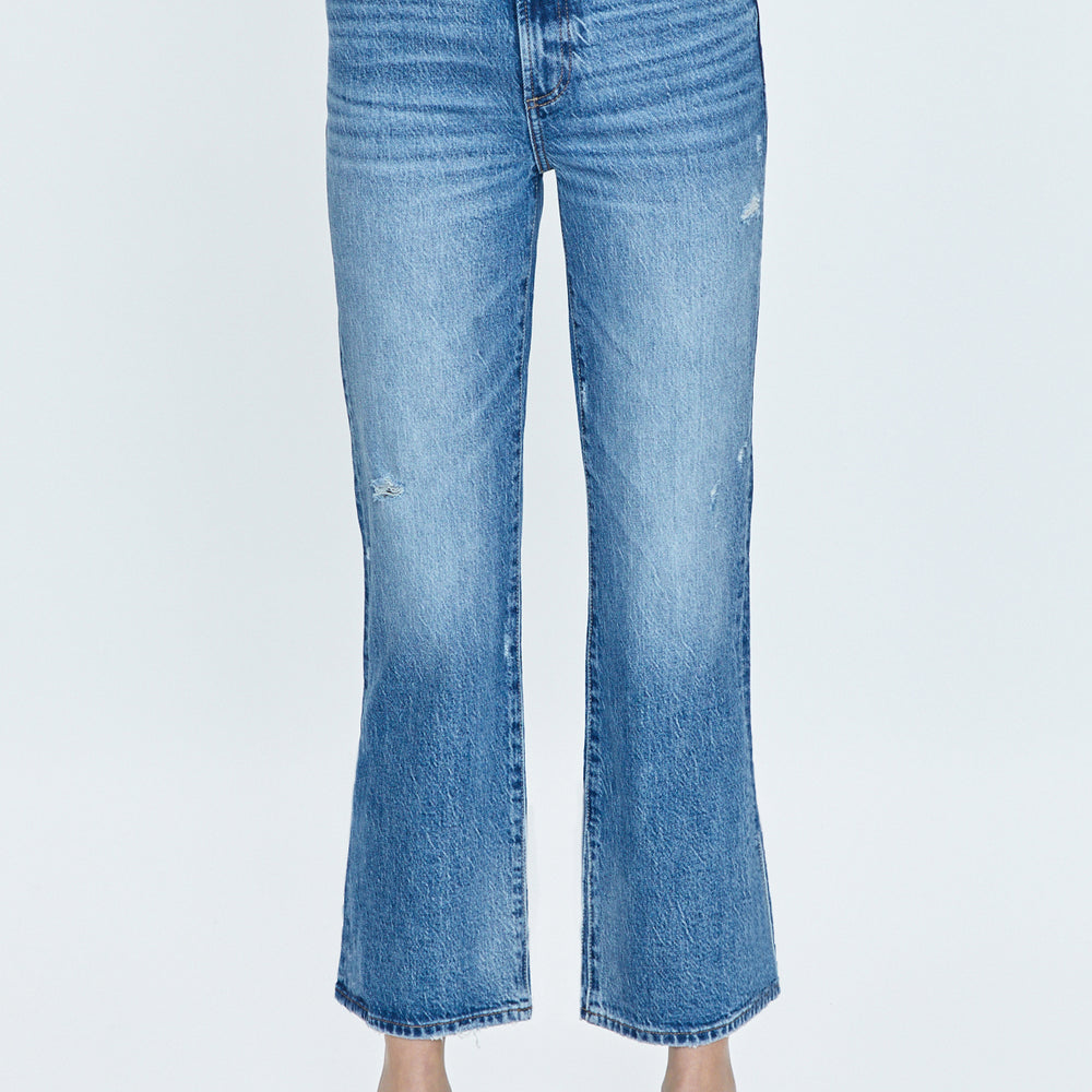 
                      
                        The Central Vintage Medium Wash Ally High Rise Cropped Bootcut Jeans by PISTOLA
                      
                    