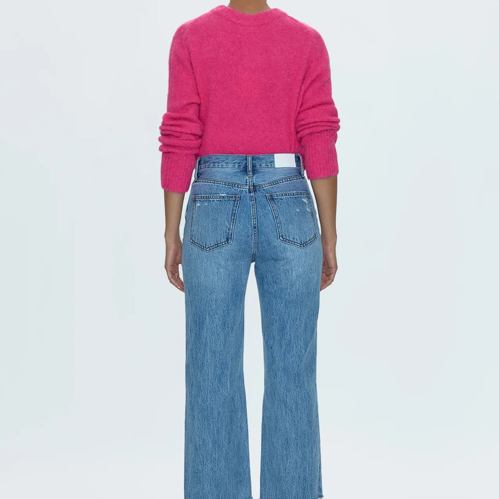 
                      
                        PISTOLA Cassie Super High Rise Straight Crop Jean
                      
                    