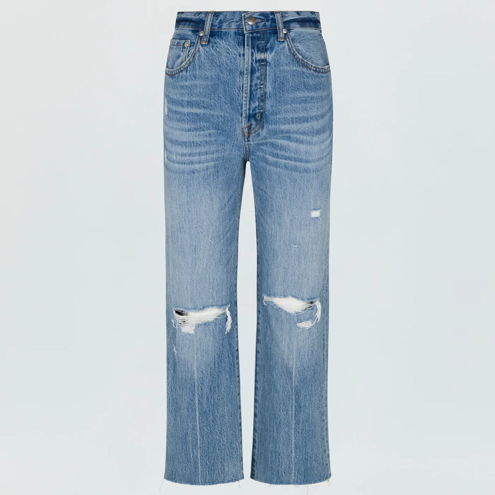 
                      
                        PISTOLA Cassie Crop Super High Rise Straight - Bushwick Distressed
                      
                    