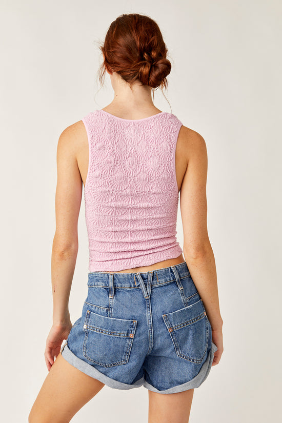 Free People Love Letter Sweetheart Cami - Flower Trail