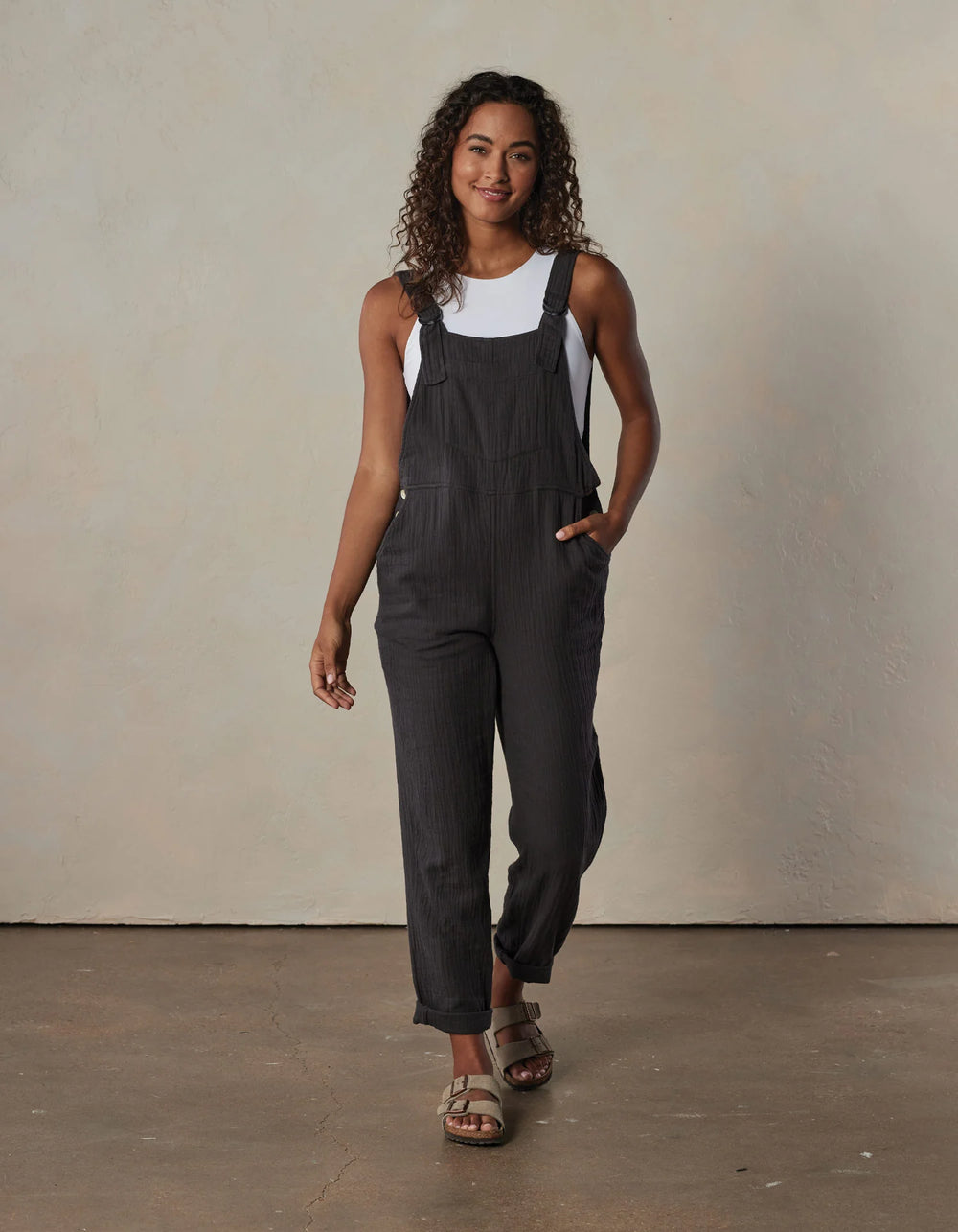 The Normal Brand Kalo Overalls - Phantom