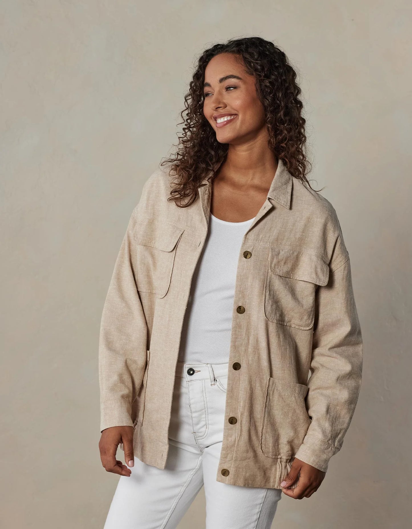 The Normal Brand's Oversized Camp Shacket 