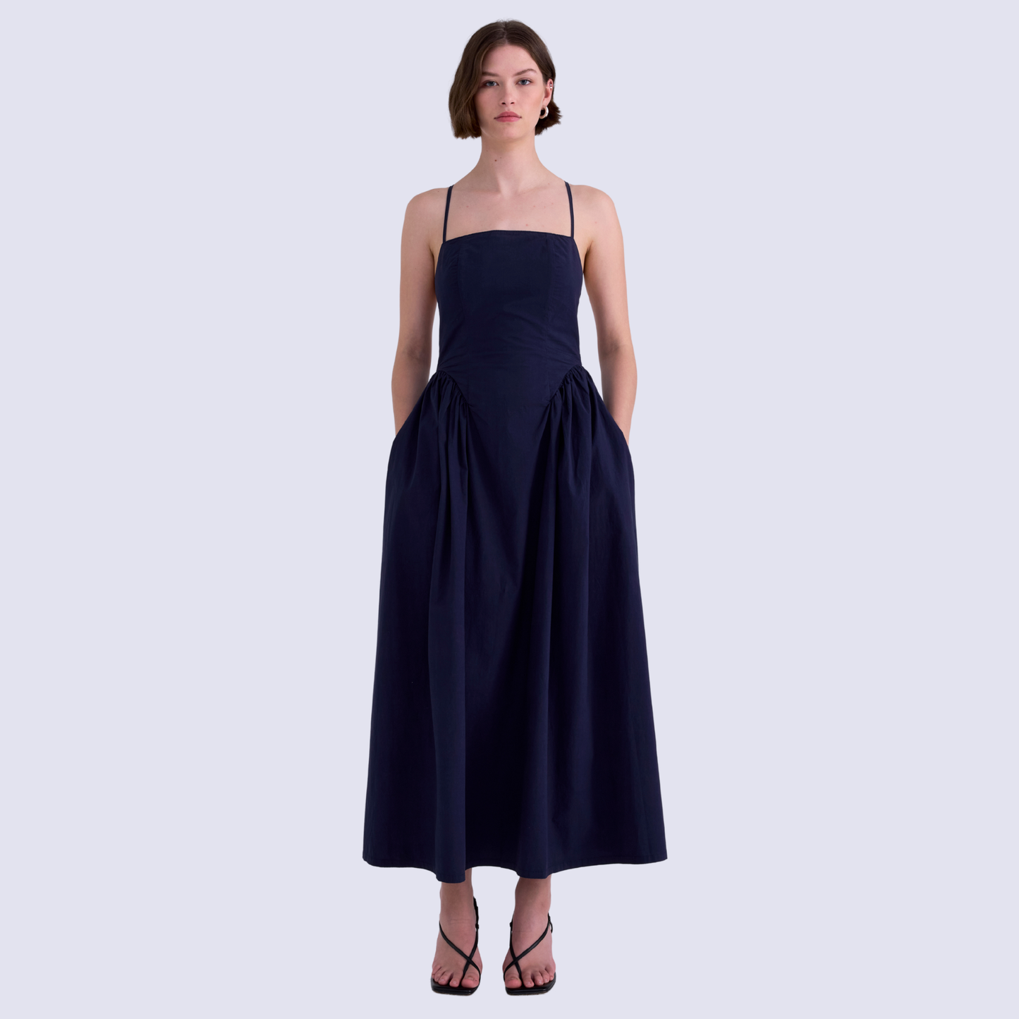 PISTOLA Sadee Open Back Dress, available now at Harbour Thread boutique