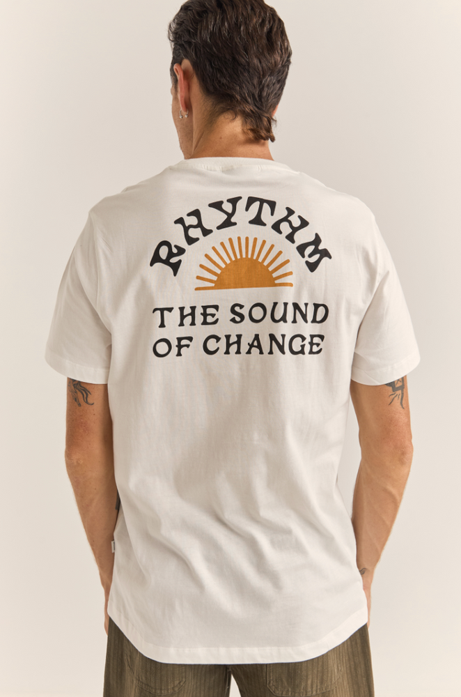 
                      
                        White Awake Short Sleeve Tee
                      
                    
