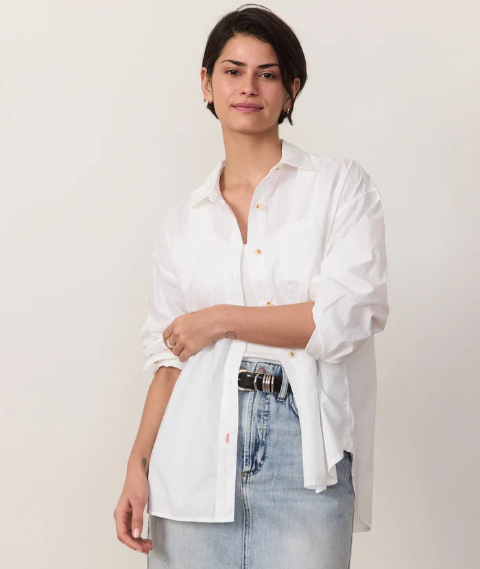 Shop the Marine Layer Cali Poplin Oversized Shirt at Harbour Thread for cool casual style.