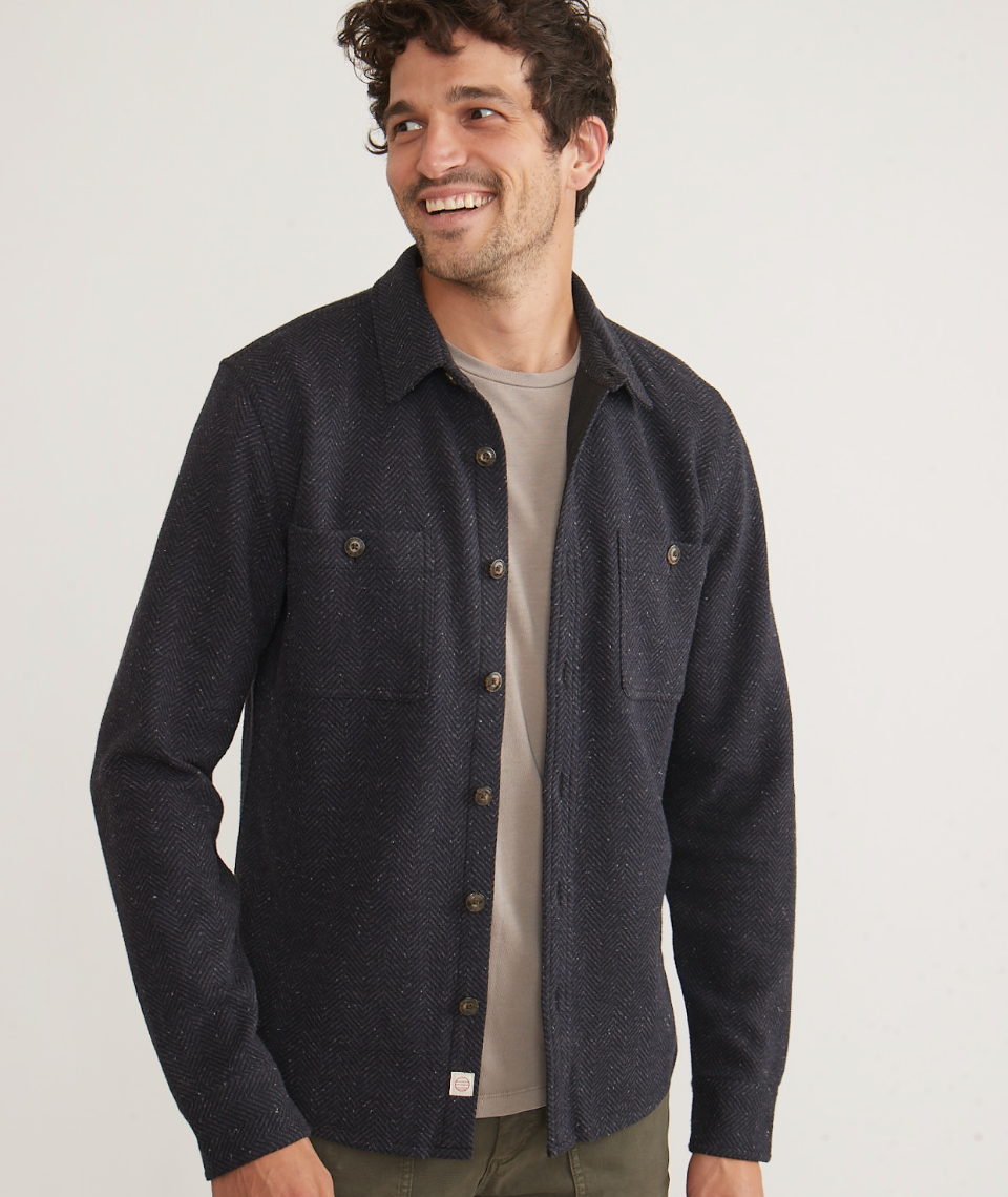 Marine Layer Pacifica Stretch Twill Shirt