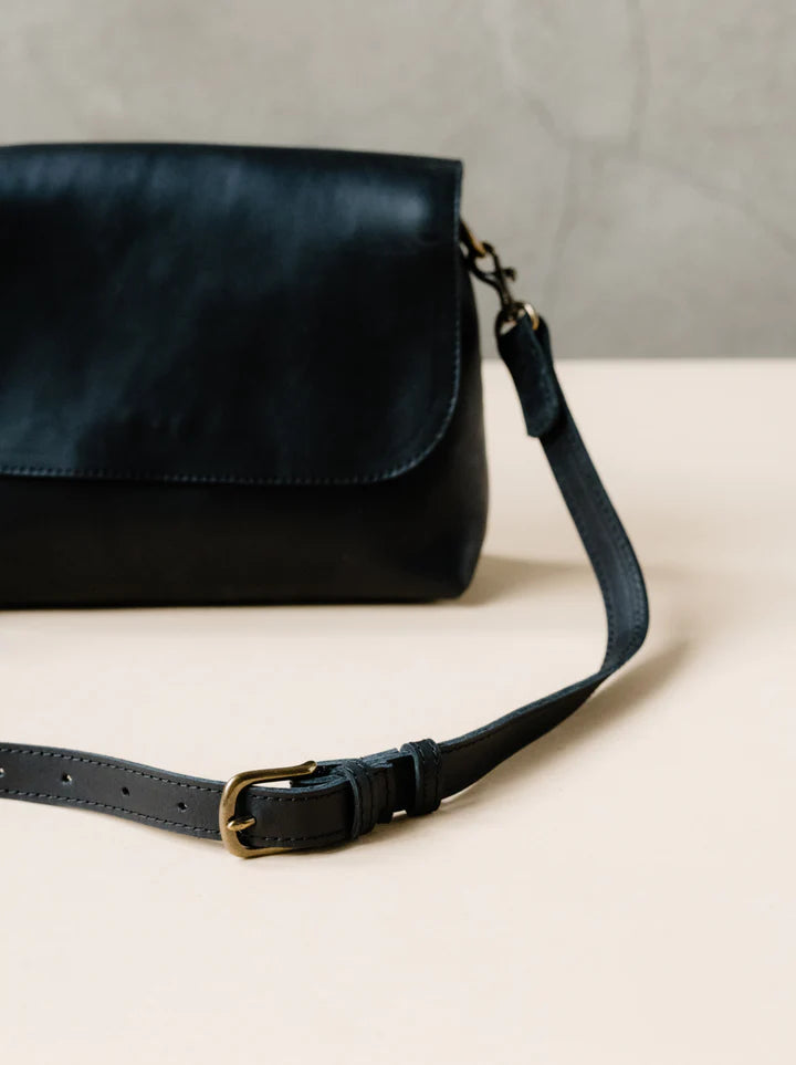 ABLE Perry Shoulder Crossbody - Black