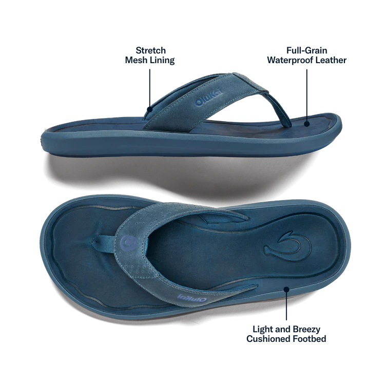 
                      
                        OluKai Pili Men's Waterproof Leather Sandals
                      
                    