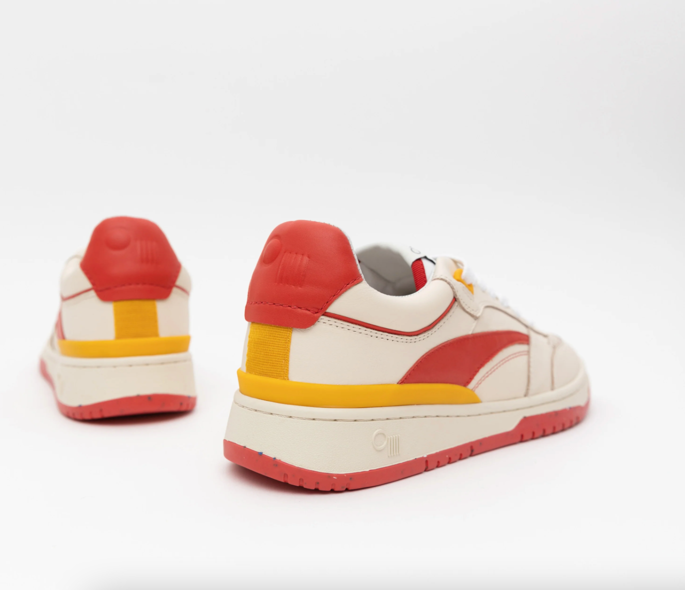 Back view of the Retro Red Preston Sneaker by Oncept