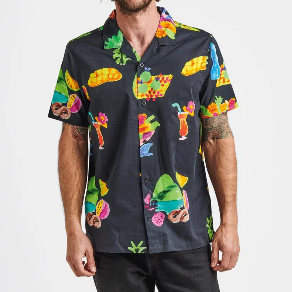 
                      
                        Roark Gonzo Camp Collar Shirt - Tahiti Treat Black
                      
                    